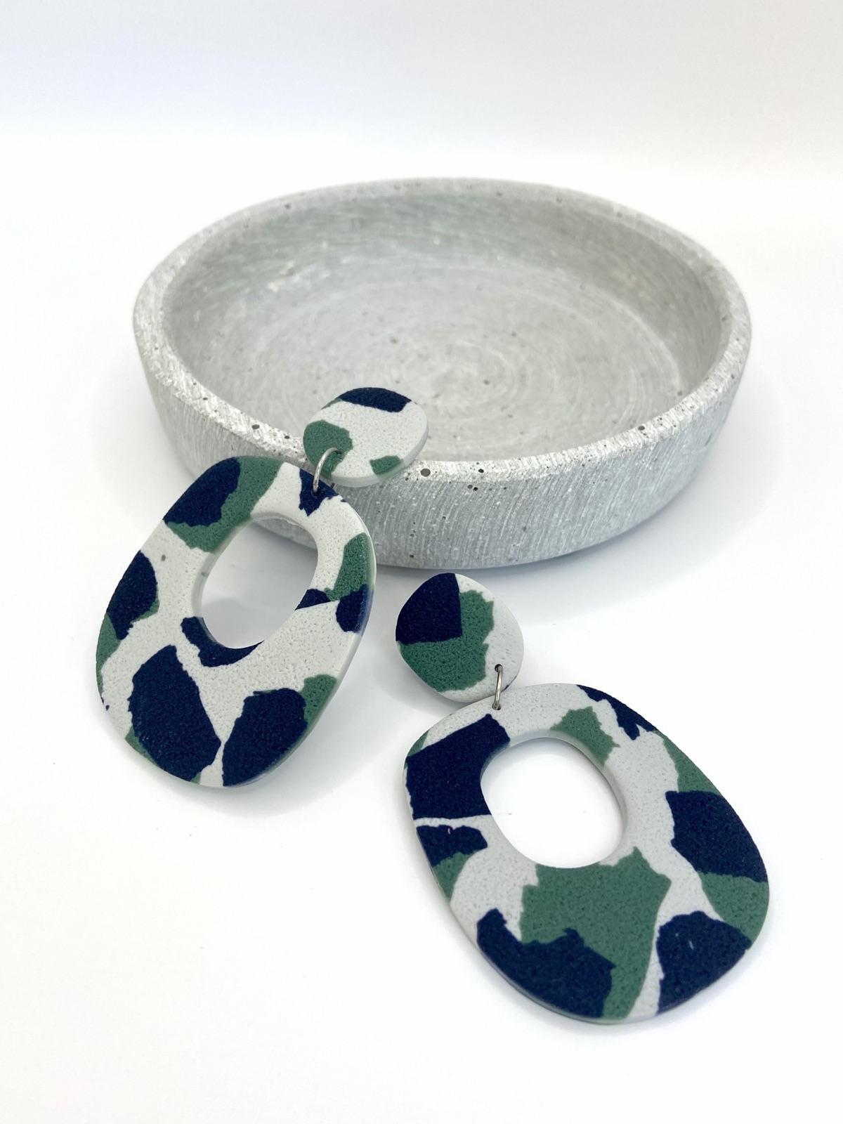 Handgemachte Polymer-Clay-Ohrringe von Lucy + Lila Design