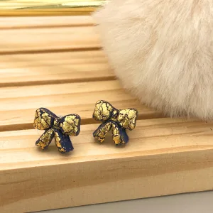 Ohrstecker Mäschli gold
