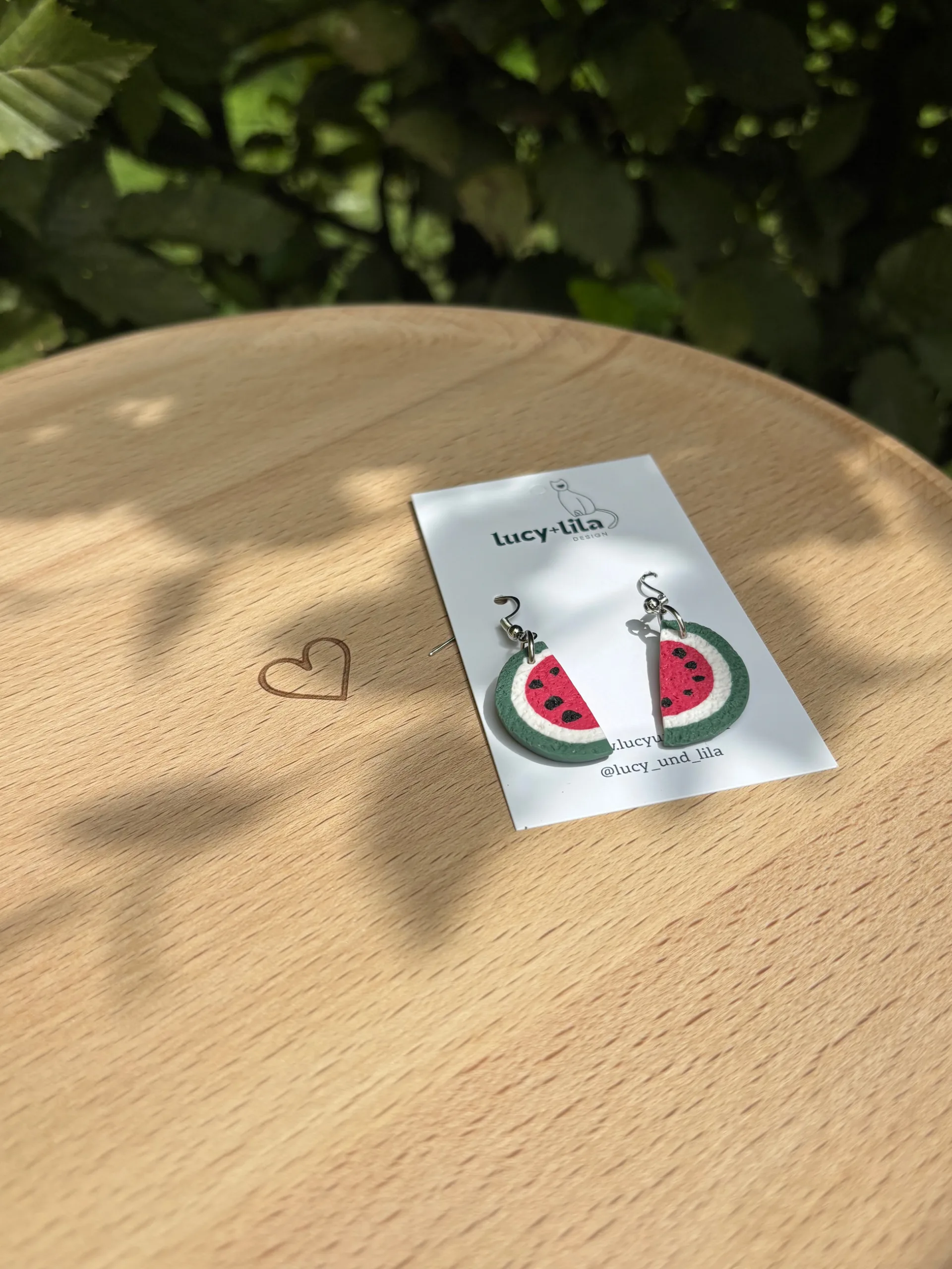Melon Mood Ohrringe rosa, Verpackungsansicht