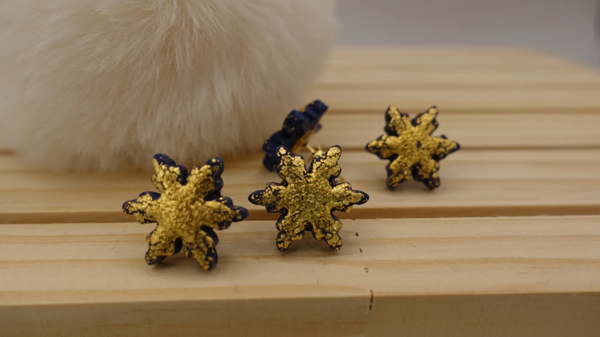 Schneeflöckli - gold – Bild 2