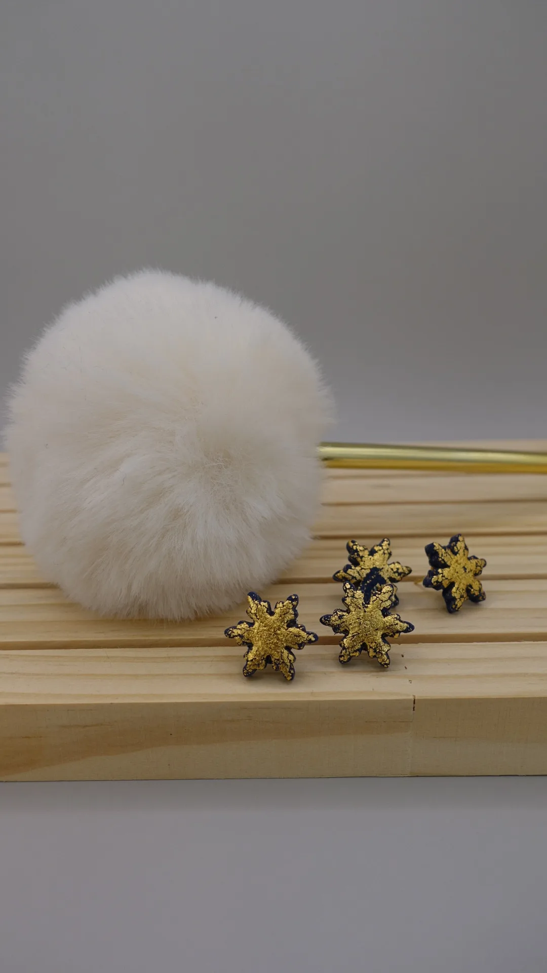 Schneeflöckli - gold – Bild 3