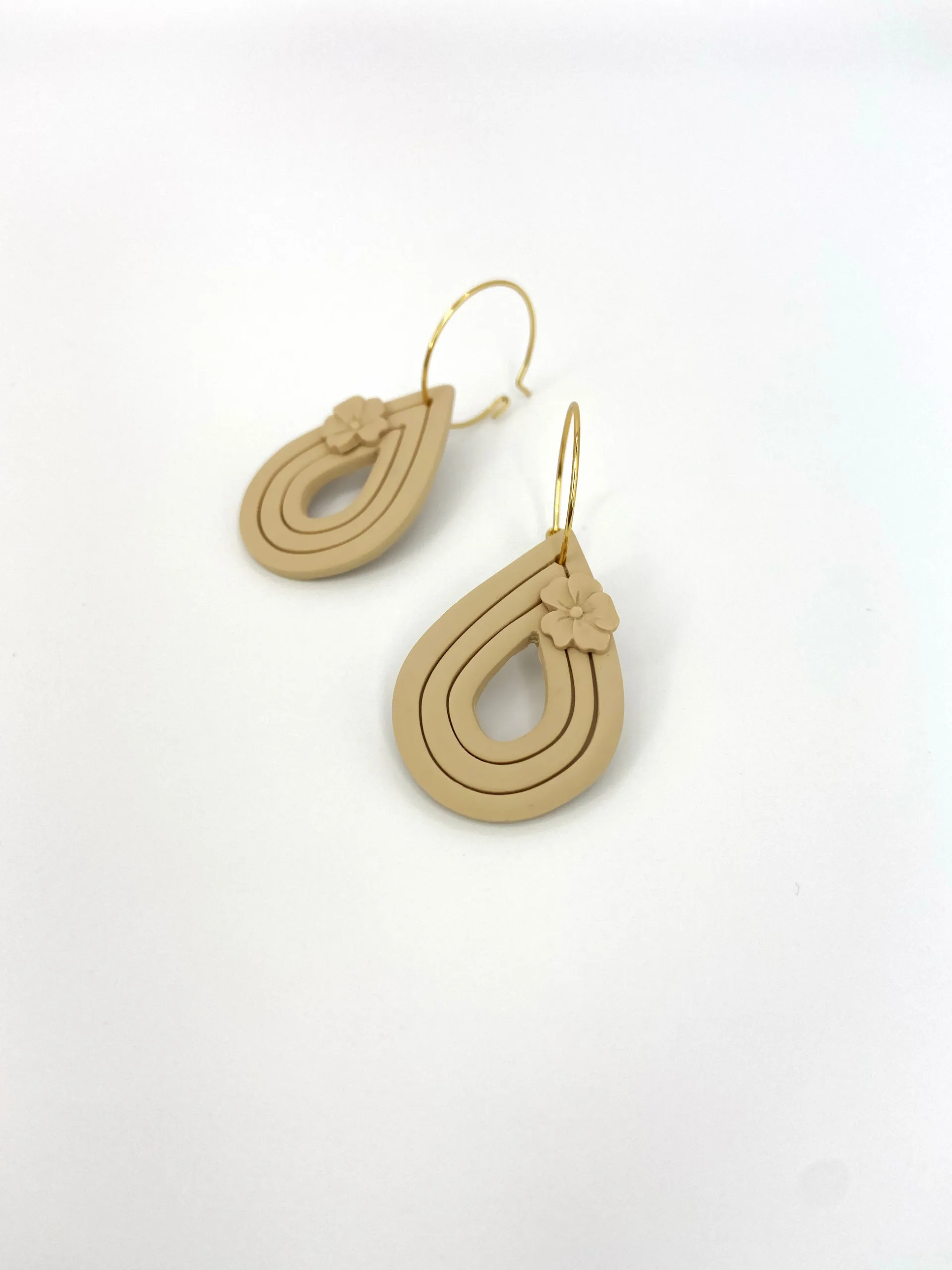 Tropfen Gold - Beige