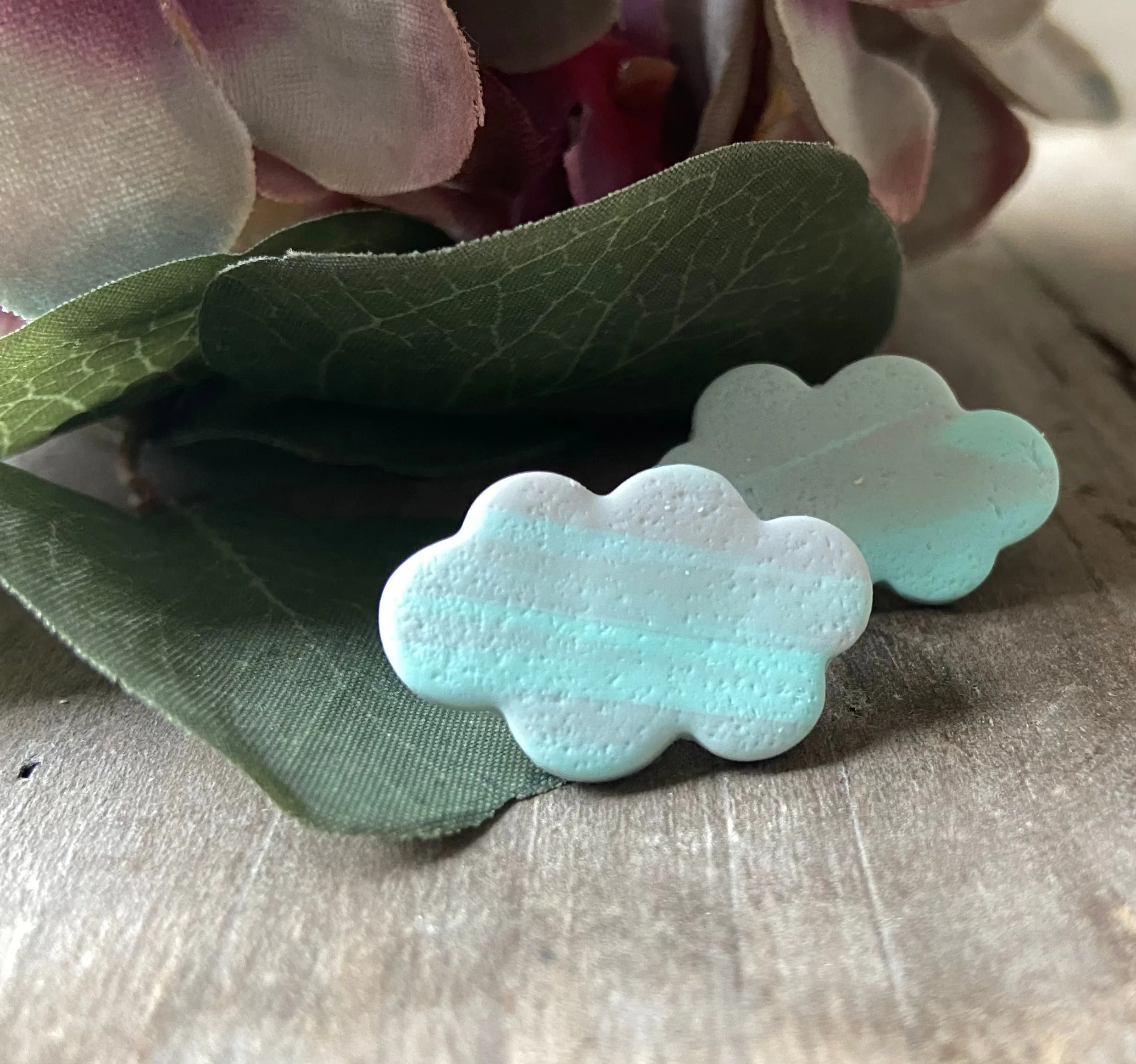 Wolke - Mint, Grau